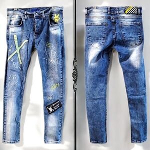 XWay Graphic Skinny 34 Jeans